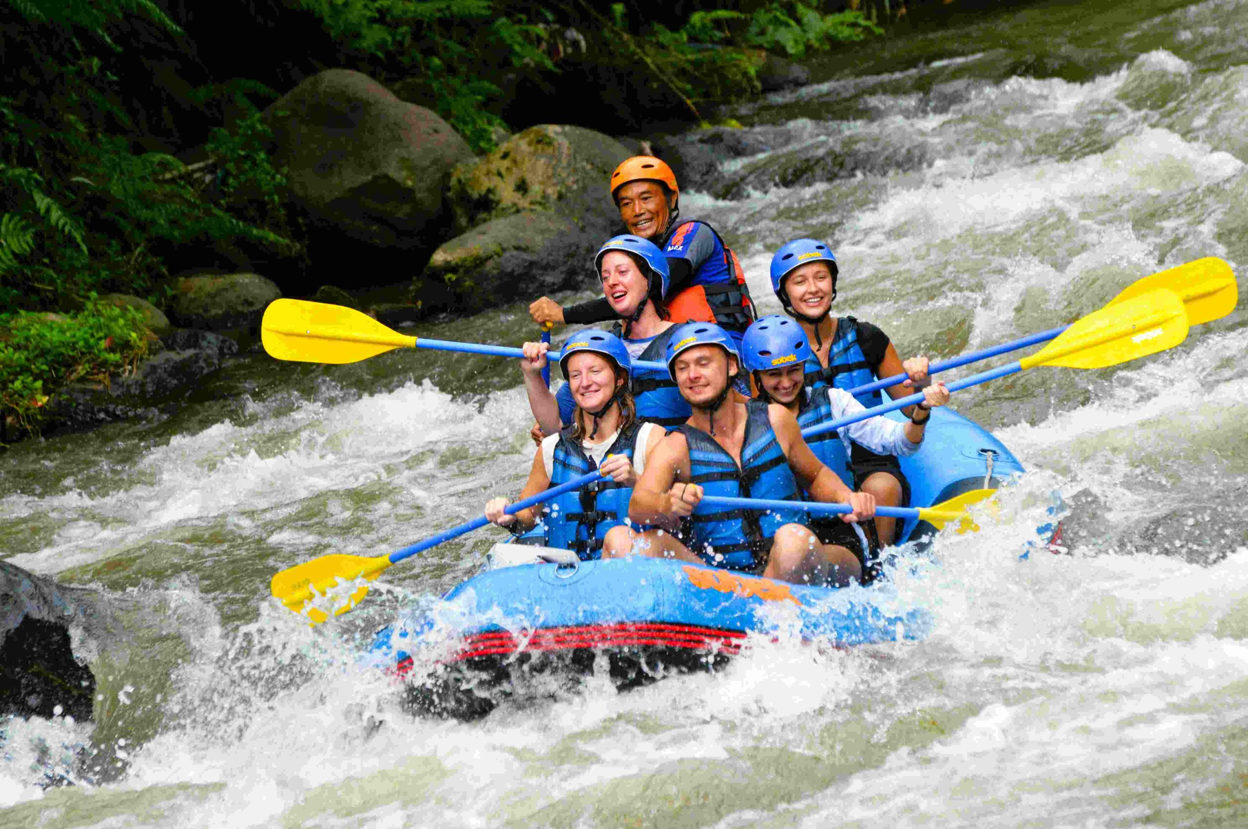Sobek Rafting at Ayung River Ubud